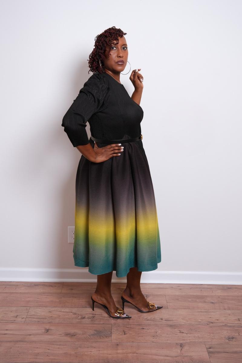 Diva in Motion Midi Bouncy Dress (One Size)