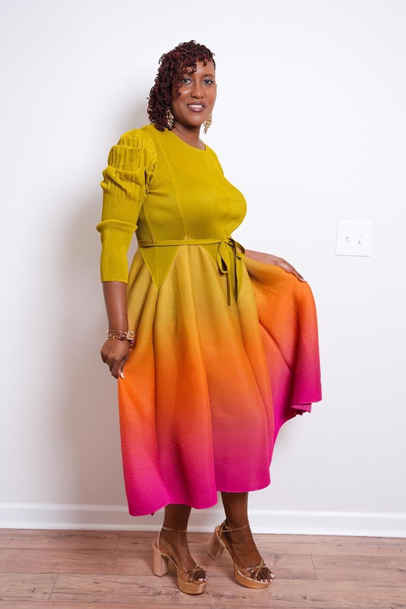 Diva in Motion Midi Bouncy Dress (One Size)