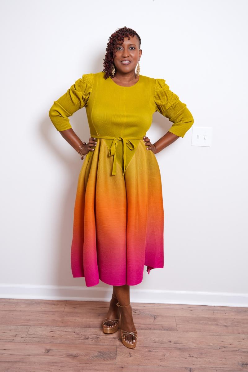 Diva in Motion Midi Bouncy Dress (One Size)