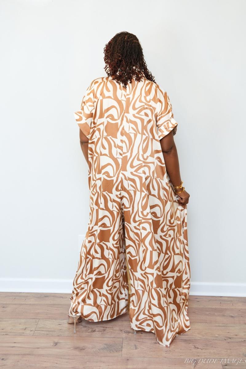 The Abstract Elegance Jumpsuit