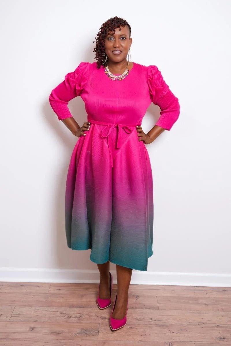 Diva in Motion Midi Bouncy Dress (One Size)