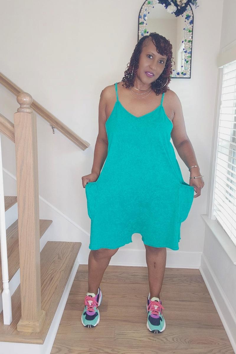 (Plus Size) Easy Breezy Pocket Romper