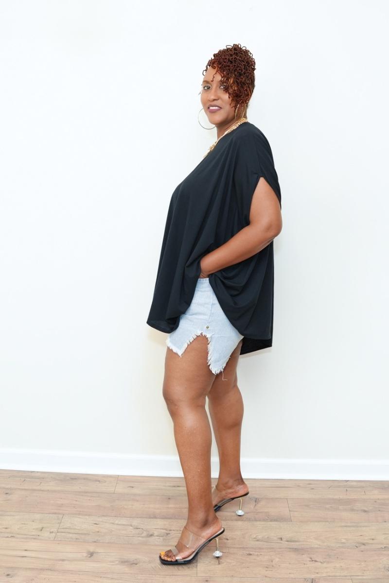 The Drama Poncho Tee