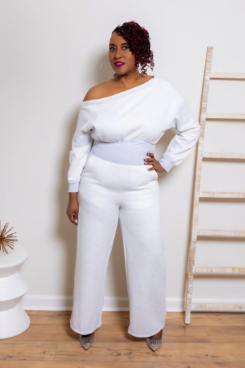 Soft Power One Shoulder Jumpsuit