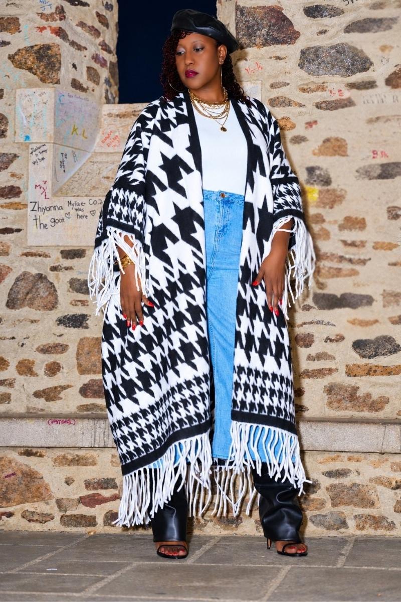 Houndstooth & Haute Kimono (One Size)