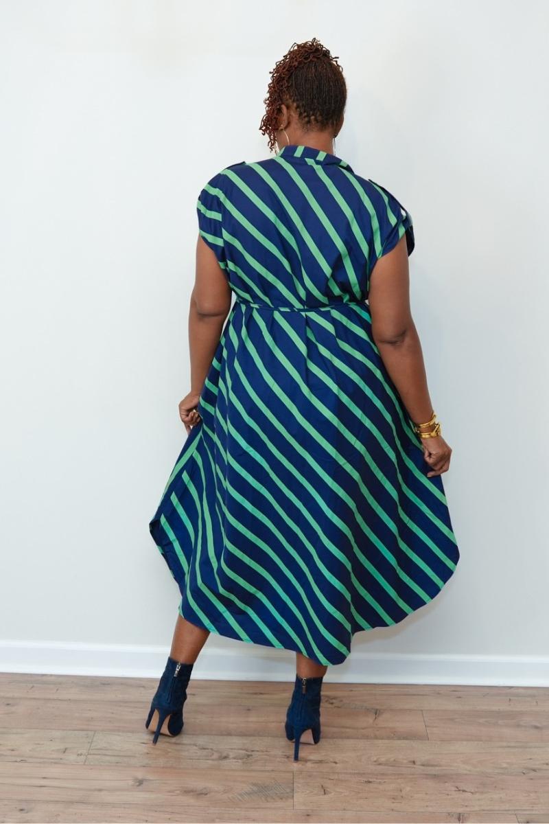 Park Avenue Stripes Midi (One Size)