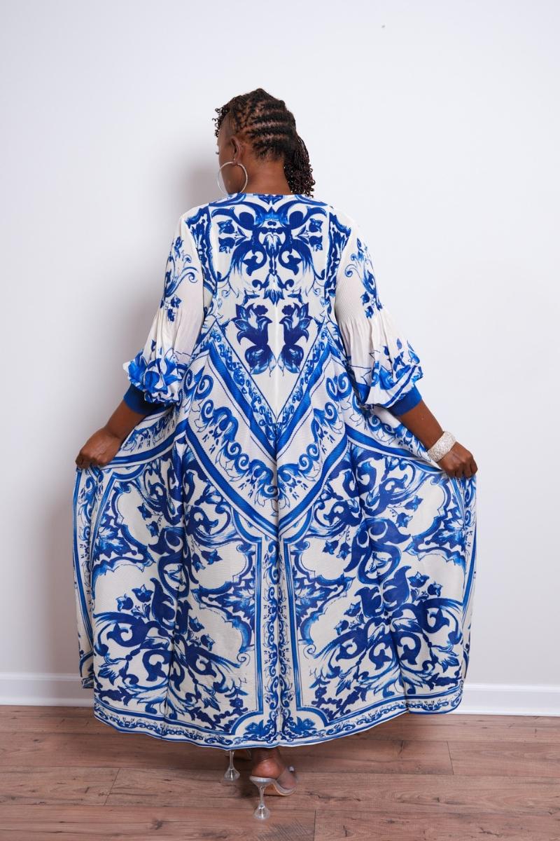 The Majestic Print Bouncy Dress (One Size)