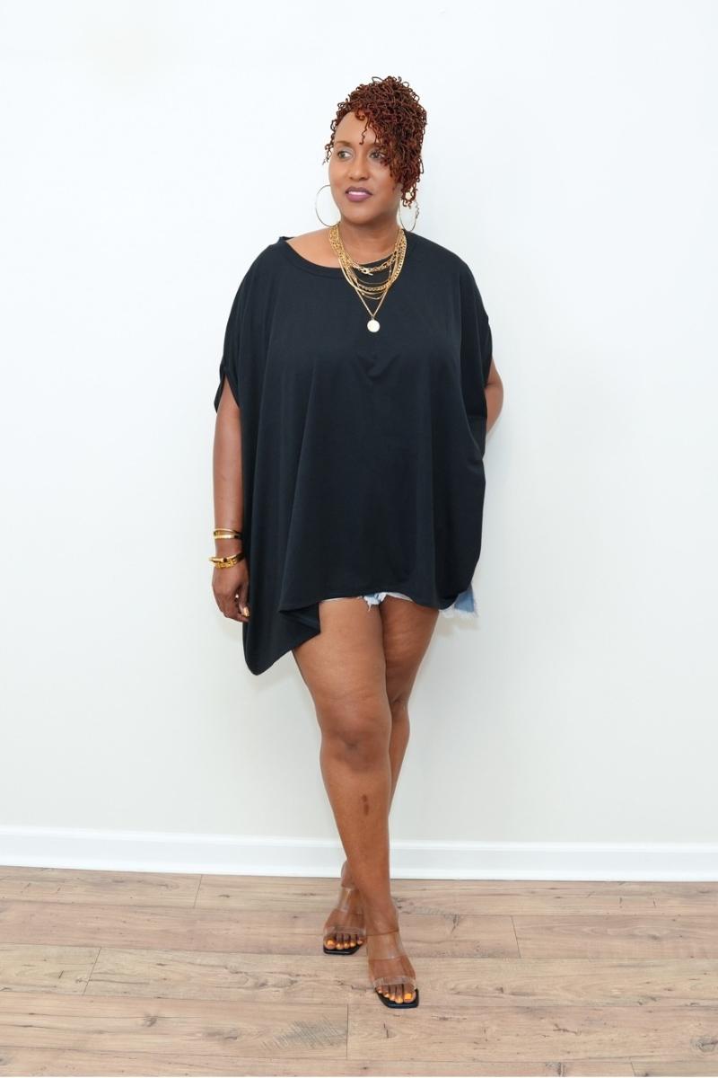 The Drama Poncho Tee
