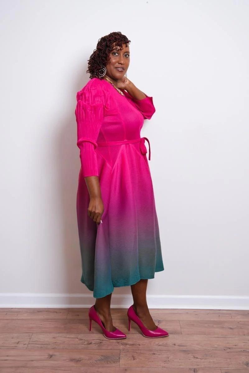 Diva in Motion Midi Bouncy Dress (One Size)