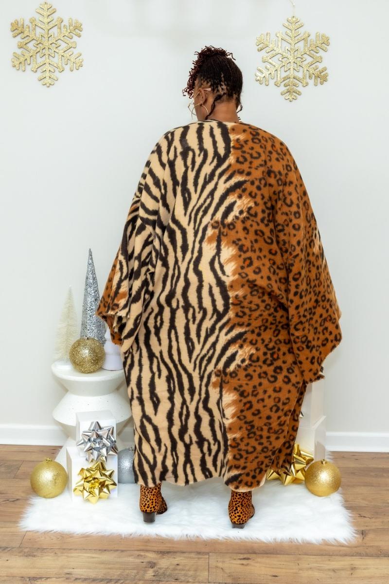 Wild Intentions Statement Kimono (One Size)