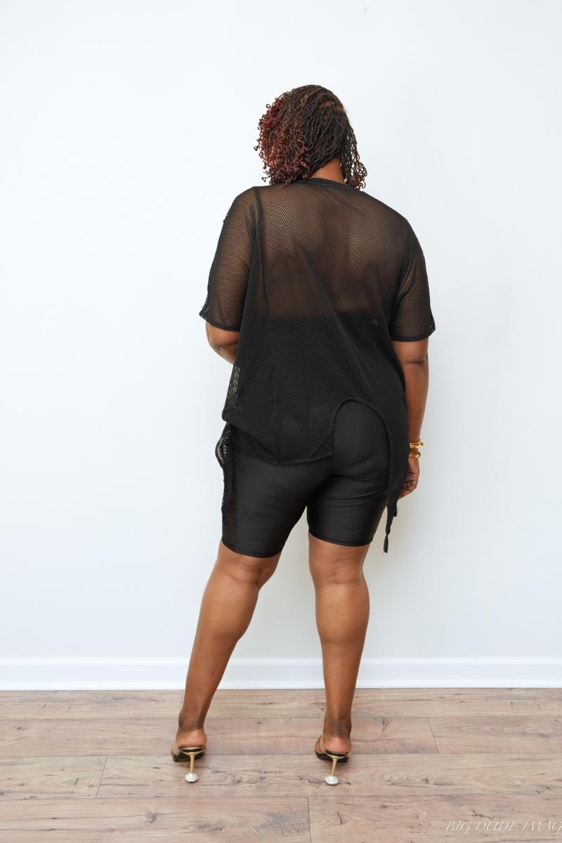 The Floral Muse Mesh Top (One Size)