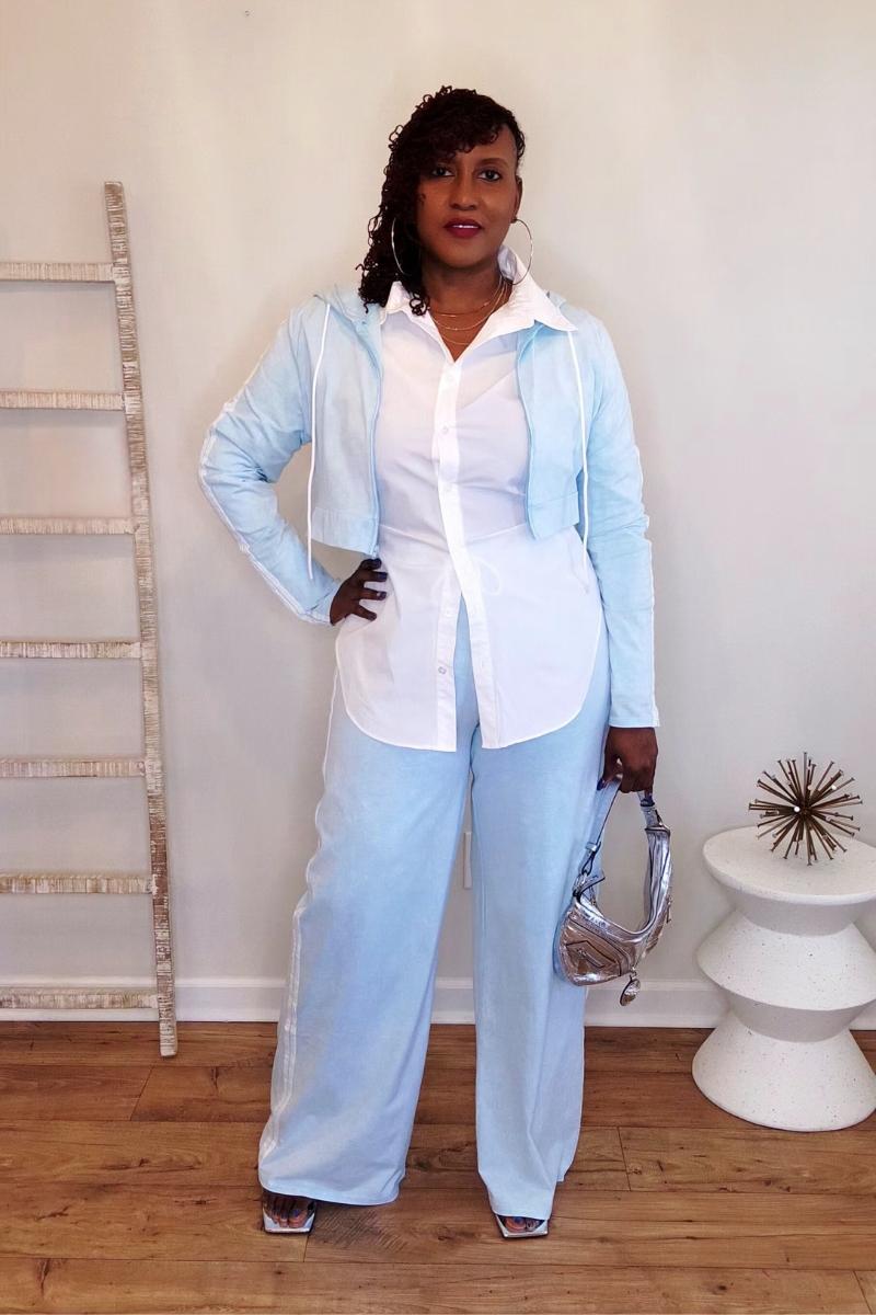 Cool Breeze Two Piece Set (Reg & Plus Sizes)