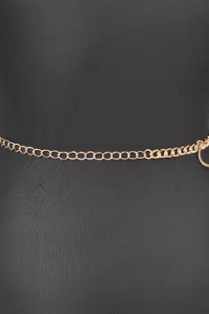 The After Hours Multi O Chain Belt