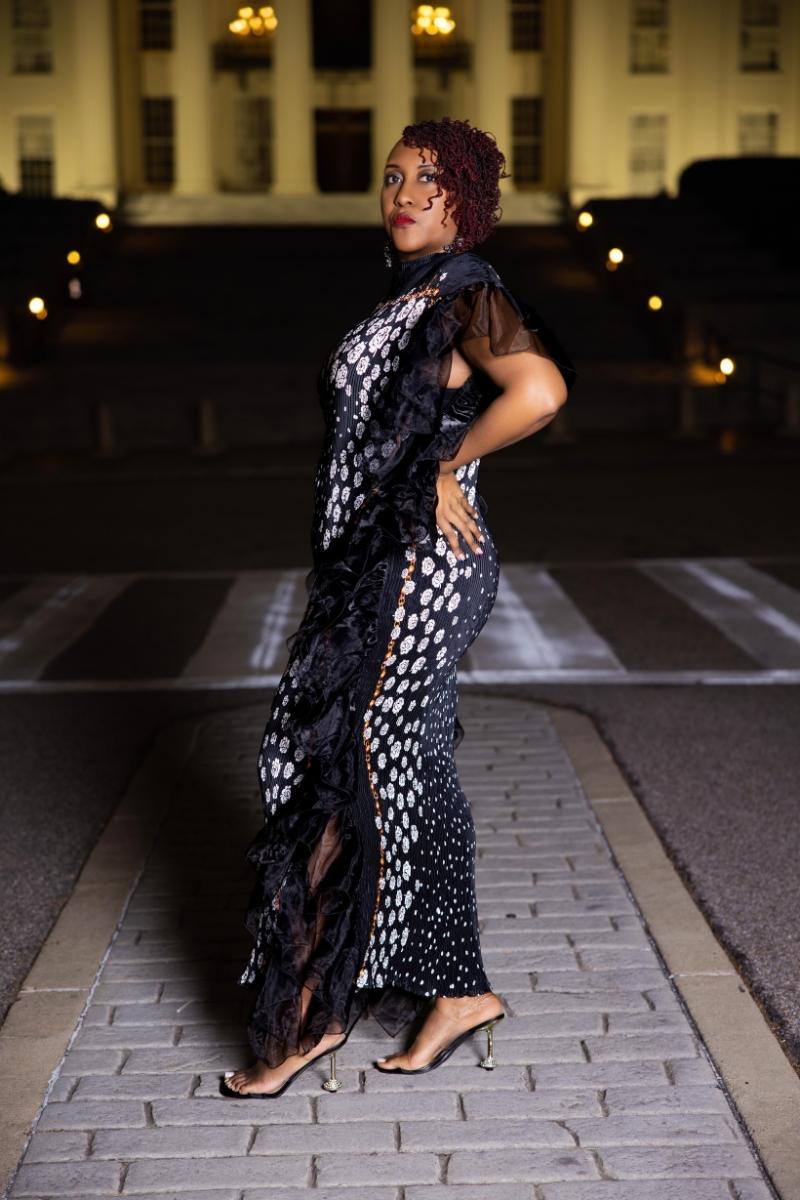 The Command Presence Midi Dress (One Size)