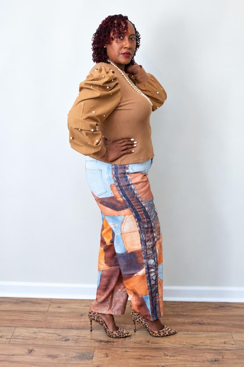 The Art Walk Statement Pants