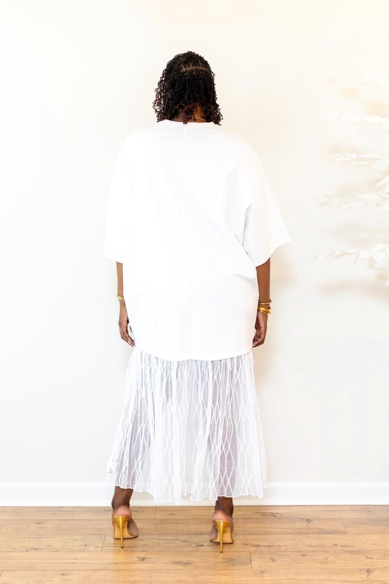 Power in Lace Tee Dress (One Size)