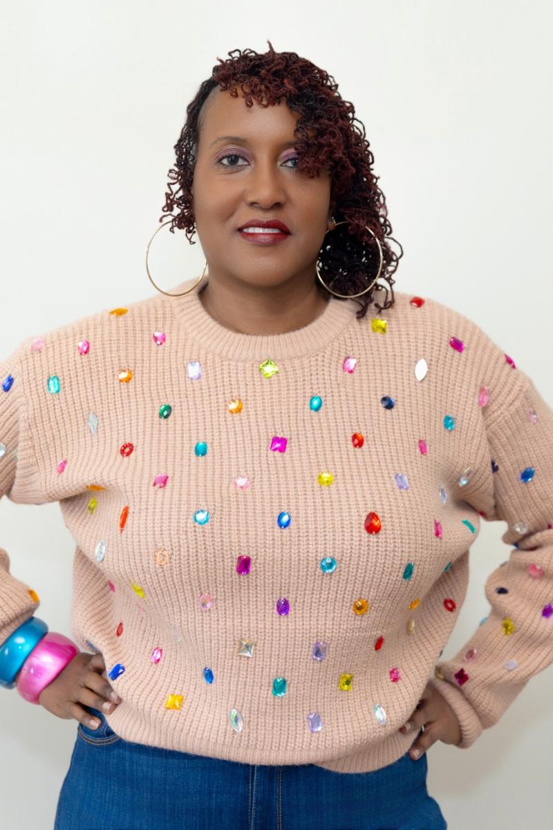 Bejeweled Bae Sweater (Reg & Plus Sizes)
