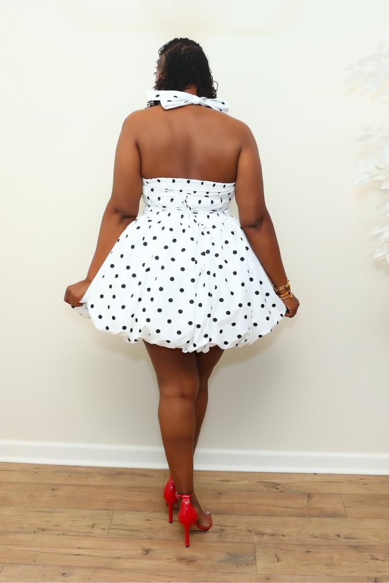 Dots & Drama Mini Dress