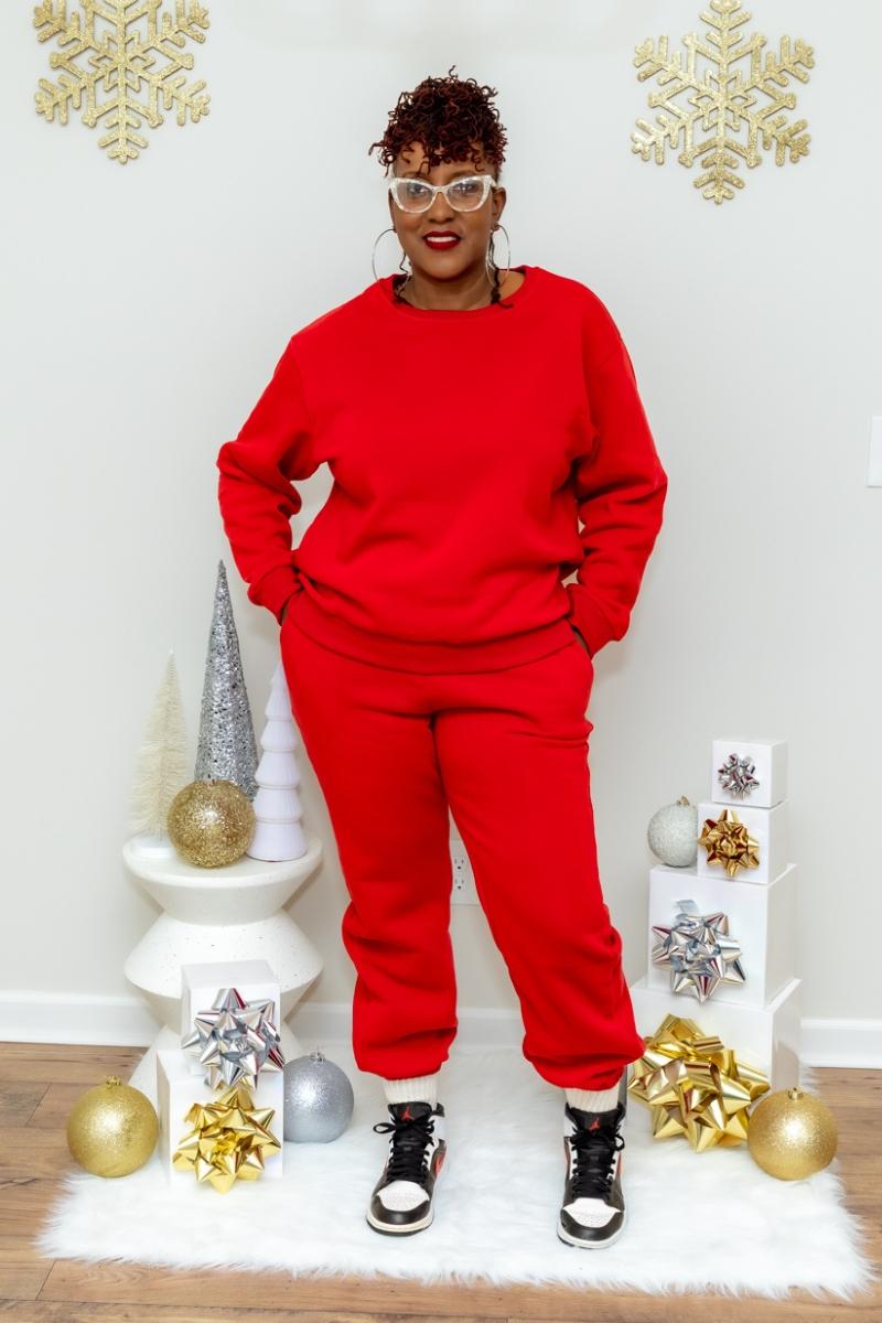 Off-Duty Diva Sweat Set (Reg & Plus Sizes)