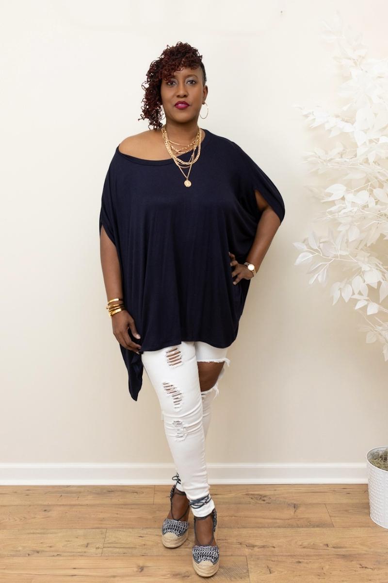 The Drama Poncho Tee