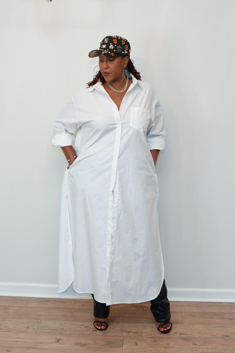 The Hamptons Shirt Maxi (One Size)
