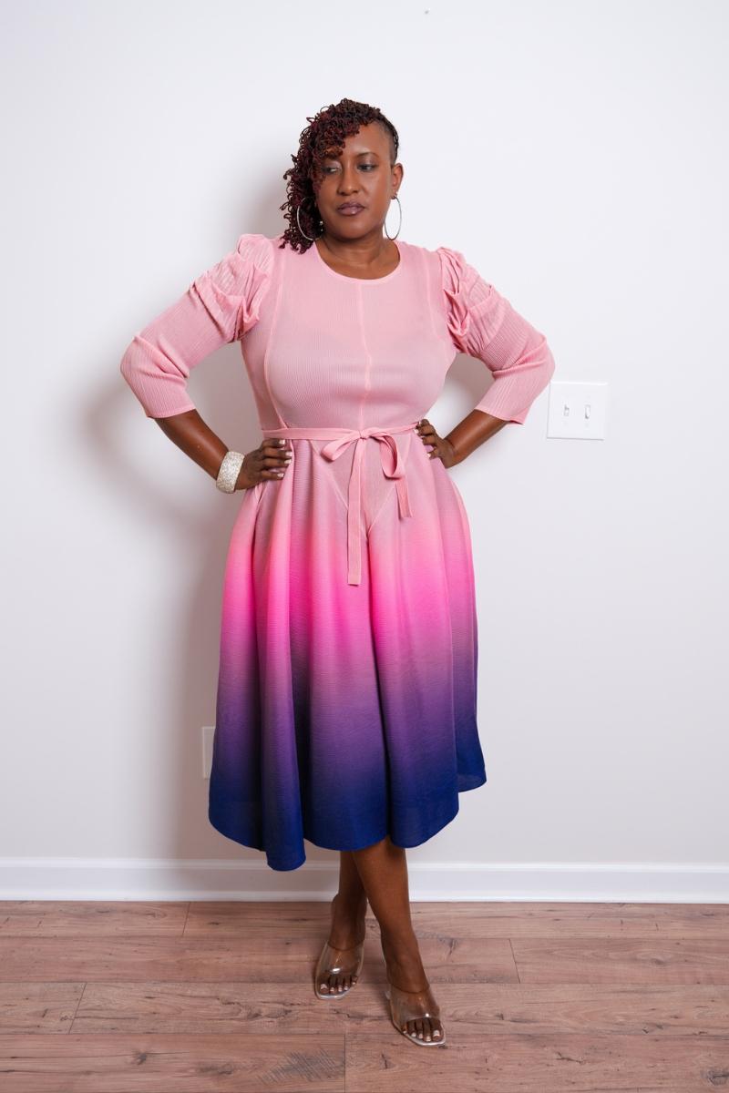Diva in Motion Midi Bouncy Dress (One Size)