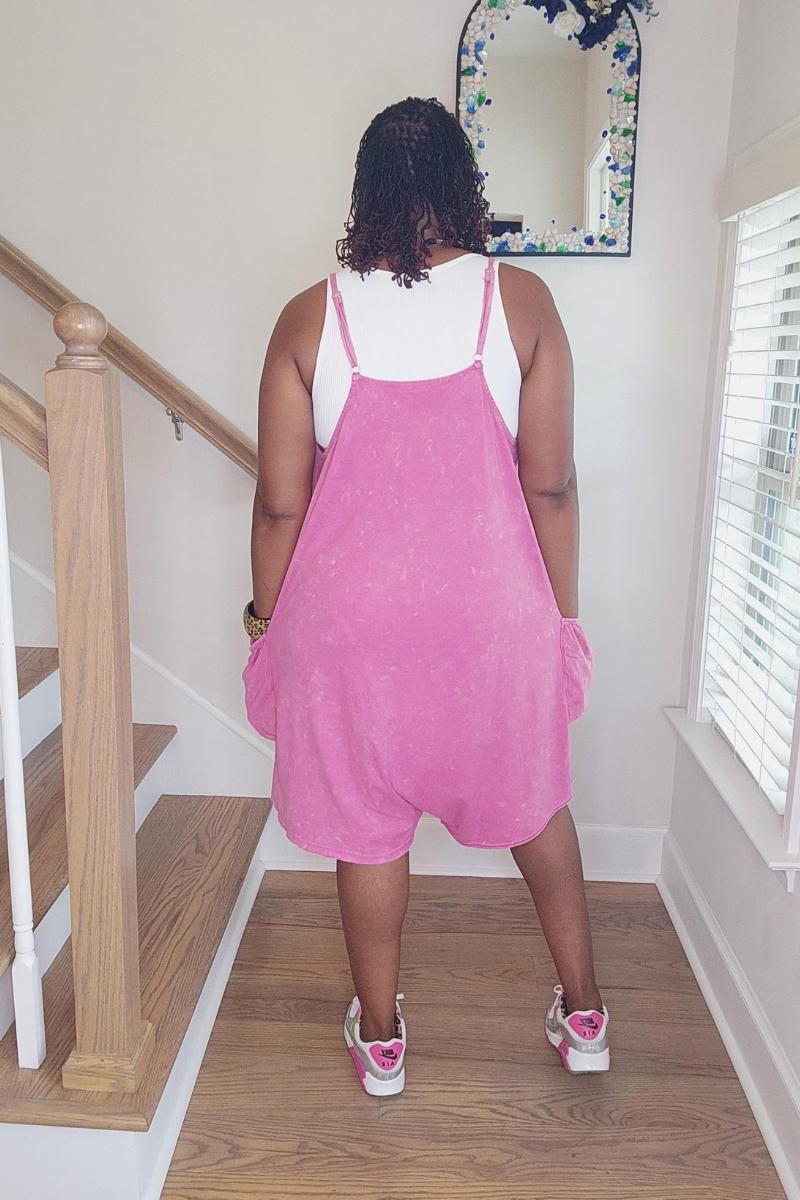(Plus Size) Easy Breezy Pocket Romper