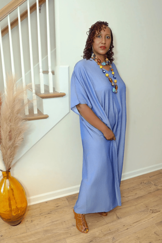 Divinely Draped Kaftan (OS) - What A Diva Wears Boutique