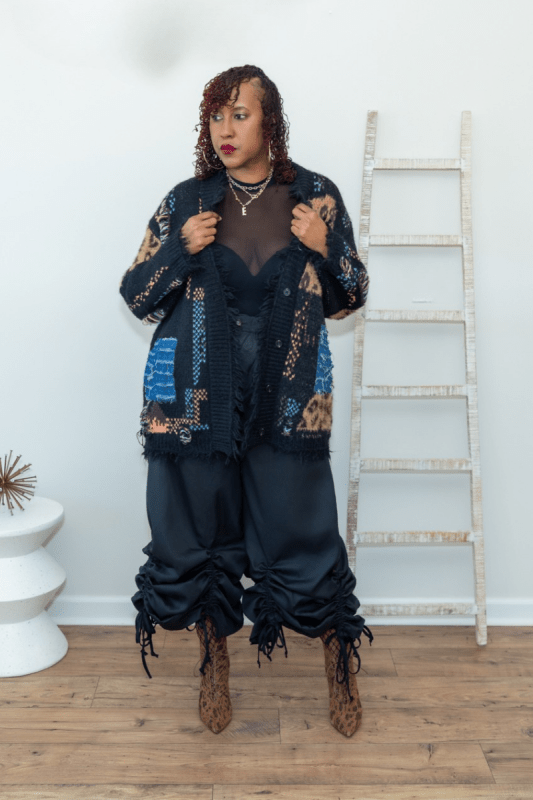 Mix Mood Sweater (OS) - What A Diva Wears Boutique