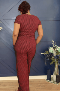 Striped & Chic Set - What A Diva Wears Boutique