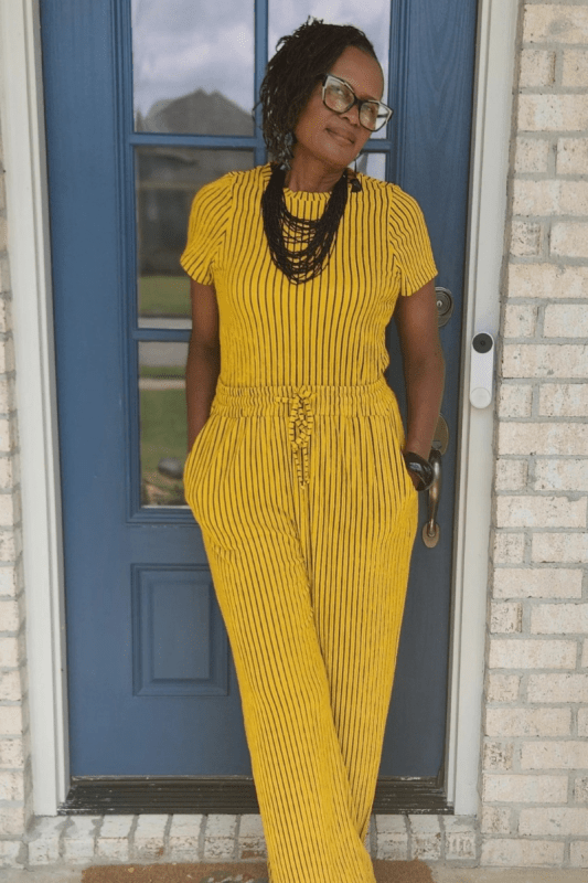 Striped & Chic Set - What A Diva Wears Boutique