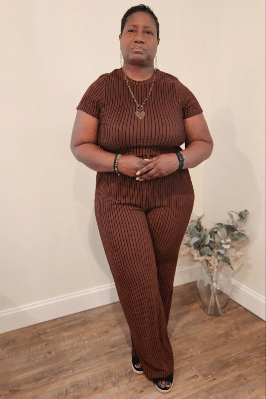 Striped & Chic Set - What A Diva Wears Boutique