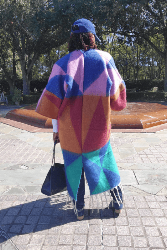 Vivid Vibes Kimono (OS) - What A Diva Wears Boutique